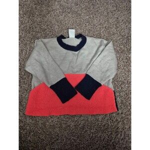 COS baby wool sweater coloeblock size 2-4 year